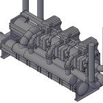 Retrofitted Turbocor chilling system