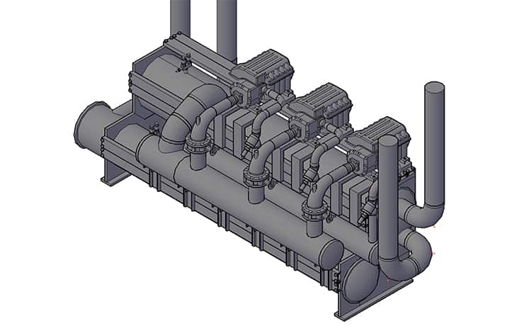 Turbocor chiller Retrofit-260-E-t