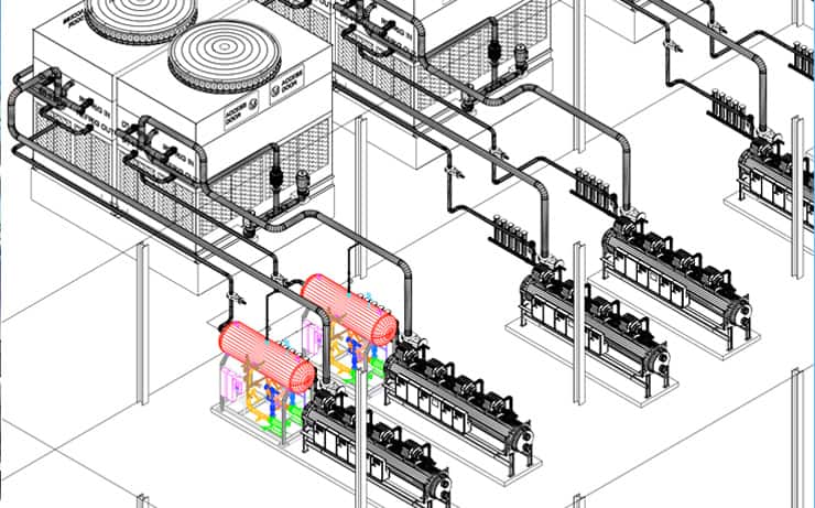 Data Center Cooling Diagram